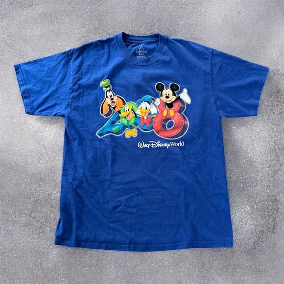 Y2K 2008 DisneyWorld Park T-Shirt - Picture 4 of 5